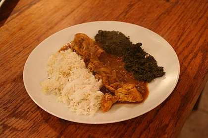 Poulet à la Moambé