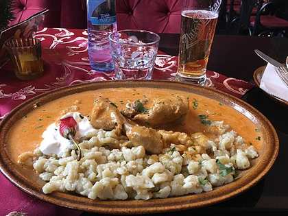 chicken paprikash