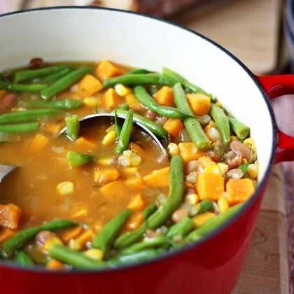 Porotos Granados (Chilean Bean Stew)